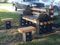 Enchantingly Beautiful Cinder Block Ideas That Can Use For Your Garden Cinder Block Furniture Cinder Block Garden Backyard Decor