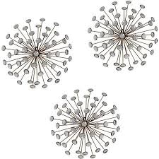 Stratton Home Decor Set Of 3 Gold Burst Wall Decor Walmart Com Home Decor Sets Stratton Home Decor Sunburst Wall Art