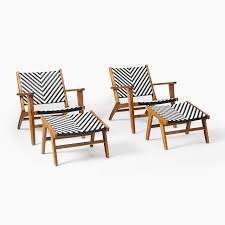 Bondi Outdoor Lounge Chair Ottoman Set In 2020 Lounge Chair Outdoor Chair And Ottoman Set Outdoor Chaise Lounge Chair