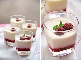 Mari Bermain Di Dapur Raspberry Panna Cotta Desserts Individual Desserts Raspberry Panna Cotta