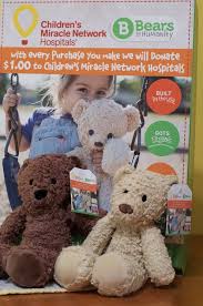 Bears For Humanity Buy A Bear Give A Bear Children S Miracle Network Children S Miracle Network Hospitals Bear Childrens
