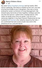 Betty Eileen (Chambers) Herman