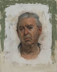 Lennart Anderson, Edwin Dickinson, Charles Hawthorne, William Merritt  Chase: Portrait by Lennart Anderson Oil