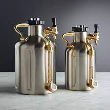 One food grade co2 cartridge lasts for one growler fill. Growlerwerks Pressurized Growler Ukegs Crate And Barrel