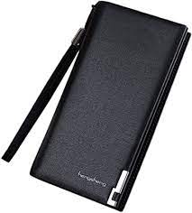 3 pack business card holders, stainless steel card case, professional name card holder for men and women, silver, 3.8 x 2.3 x 0.25 inches. Amazon Com Men Long Wallet Mens Bifold Business Wallet Leather Wallet Money Card Holder Wallet Coin Bag Purse Yocheerful