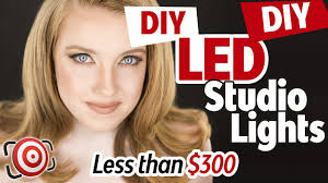 Diy Photography Led Studio Lights For Portraits Headshots Diy Kino Flo Lights Diy Lighting Youtube