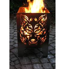 Https Shop Metallmichl Com De Svenskav Design 3449 Svenskav Feuerkorb L Wolf 47 Cm Hoch 4250220421048 Html Feuerkorb Feuersaule Metallfeuerstelle