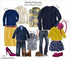 Family Picture Outfit Ideas Family Picture Outfit Ideas Navy Yellow And Fuschia E Family Picture Outfits Family Pictures What To Wear Family Photo Outfits