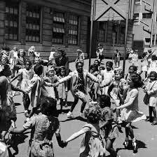 Black And White Children Playing Black And White Children Playing In School Playground Photographic Print Peter Stackpole Allposters Com Black And White People Kids Playing Photography Kids Playing