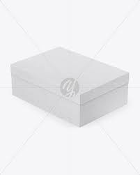 Paper Box With Oatmeal Mockup Front View In Box Mockups On Yellow Images Object Mockups