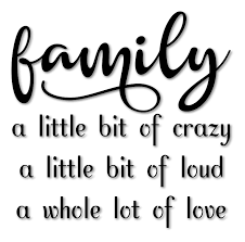 Download Family Crazy Loud Love Word Art Svg File Tidbits And Tinkerings Family Quotes Love Words Art Weird Words