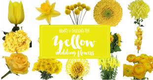 Whether you're planing a destination wedding and desire a bridal Yellow Flowers Guide Featured On Confetti Day Dreams Blooms By The Box