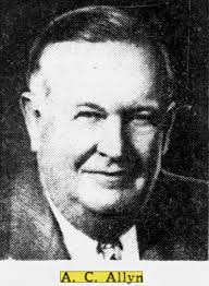 Arthur Cecil Allyn Sr. (1887-1960)