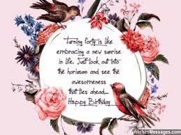 40th Birthday Wishes For A Lady Image Result For Happy 40th Birthday To My Daughter Happy 40th Birthday Messages 40th Birthday Messages 40th Birthday Wishes