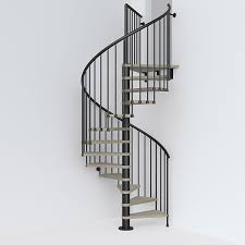 Escalier Colimacon Rond Revers Acier Noir Ring 12 Marches Orme Clair 138 Cm Pixima Products En 2019 Escalier En Colimacon Escalier En Kit Et Renover Escalier