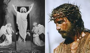 King james bible and they that are christ's have the verb, denoting simply affixing to the cross, and not putting to death by crucifixion, intimates the lingering character of the death which the flesh. Passion Of The Christ 2 Resurrection Jesus Star Jim Caviezel Gives Exciting Update Films Entertainment Express Co Uk