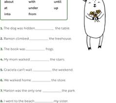 It has all of the worksheets that i've written at the 5th grade level. Free 1st Grade Grammar Worksheets Education Com