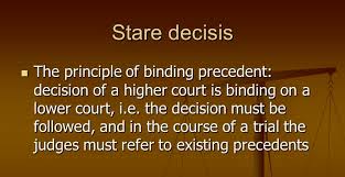 Another benefit is that stare decisis discourages litigating established precedents, and thus. Lower Courts Bound By Higher Courts Stare Decisis Disinherited