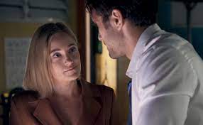 Shock: Tane suddenly informs Cash of the shocking news, that the person has  escaped from prison.