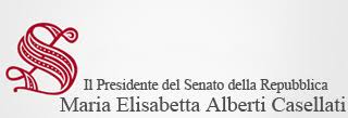 La presidente del senato, maria elisabetta alberti casellati, dice: Il Presidente Del Senato Biografia
