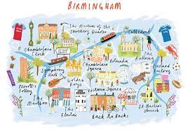 Maybe you would like to learn more about one of these? Clair Rossiter Map Of Birmingham Birmingham Map Map Illustrated Map
