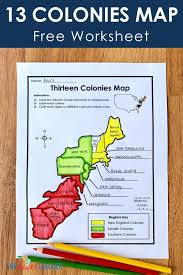 If you know, you know. 13 Colonies Free Map Worksheet And Lesson For Students