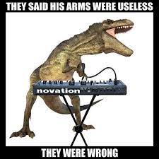 Dinosaurs Meet Dubstep Rexcision Funny Edm Electronic Music Meme Dinosaur Funny Musicals Funny Music Memes