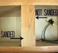 Sand and stain the faces of the cabinets using the same sanding and staining techniques as for the doors. How To Paint Your Kitchen Cabinets Floyd Renovations