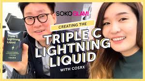 Charlotte S Korea Vlog Creating The Triple C Lightning Liquid W Cosrx Soko Glam Youtube