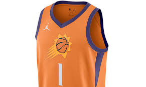 Sport the purple and orange and show love and support for your favourite nba squad with official phoenix suns jerseys and gear from nike. Suns Statement Edition Jersey Makes Move To Jordan Brand