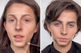 chalamet makeup transformation