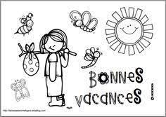 la boite a idees de l atelier 3b coloriages bonne vacances coloriage couronne fleurs narcisse
