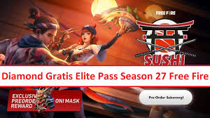 Everyone knows that how many badges do you need to open the free fire elite pass season 32 specter basher bundle? Get Diamond Ff On The Latest S27 Free Fire Elite Pass Game News