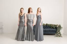 Looking For Grey Bridesmaids Dreses Or Sparkly Bridesmaids Dresses Love Tanya H Two Piece Bridesmaid Dresses Designer Bridesmaid Dresses Bridesmaid Separates