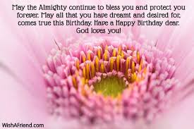 Christian Birthday Wishes via Relatably.com