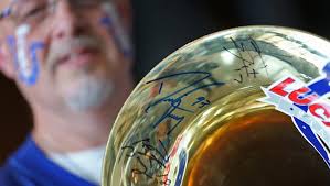 Ray 'Tuba Guy' Bridges is a Colts game fixture