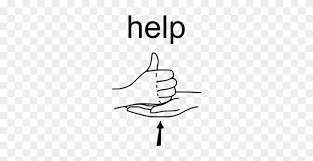 You might say this if someone says to you: Thank You Sign Language Help In Sign Language Free Transparent Png Clipart Images Download