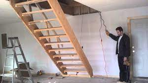 Retractable Stairs Youtube Retractable Stairs Home Renovation Stairs