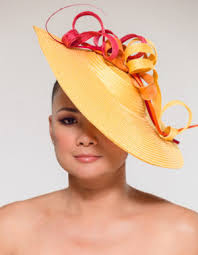 Rachel Trevor Morgan Large Pink Disc with Hand-Dyed Light Pink Roses