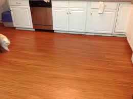 Customer Image Of Tranquility 5mm African Mahogany Click Resilient Vinyl Kitchen Flooring Flooring Hardwood