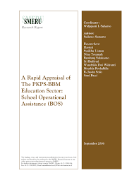 Proses temu duga/ ujian bagi lepasan spm akan dilakukan pada april 2021 hingga jun 2021. Pdf A Rapid Appraisal Of The Pkps Bbm Education Sector School Operational Assistance Bos