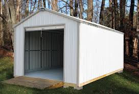 For your equipment that's too large or too dirty to bring. 12x20 Metal Storage Shed Gable Pilot Leonard Usa