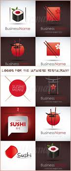 Free Royalty Stock Graphic Resources Logo Restaurant Sushi Logo Interior Designer Logo