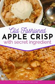 Quick And Easy Apple Crisp Recipe Easy Apple Crisp Recipe Traditional Apple Crisp Old Fa In 2020 Easy Apple Crisp Recipe Best Apple Crisp Recipe Apple Crisp Easy