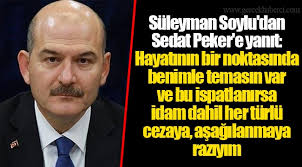 Sedat peker, kripto para dolandırıcısı faruk fatih özer ile fotoğrafları ortaya çıkan süleyman soylu'nun öz yeğeni hasan berk işık hakkında da konuştu. S8oqw38hj384zm