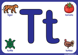 letter t worksheets flash cards coloring pages