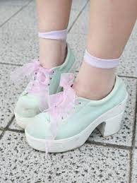 Low prices, free worldwide shipping! Love The Style But I D Prefer A Different Color Kawaii Shoes Pastel Shoes Cute Shoes