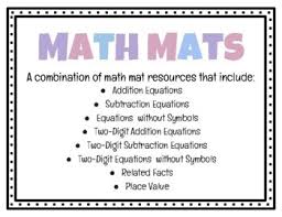 Math Mat Bundle