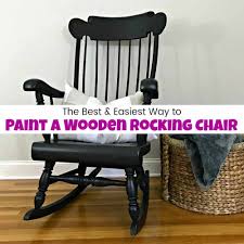 This Is The Best Way To Paint A Wooden Rocking Chair Kids Rocking Chair Rocking Chair Nursery Old Rocking Chairs