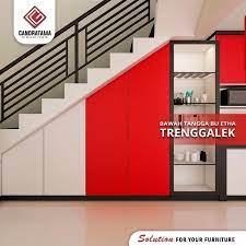 Guna rak buku untuk bina kabinet dapur. Kabinet Bawah Tangga Murah Archives Desain Interior Kediri Kontraktor Interior Rumah Interior Kantor Desain Interior Murah